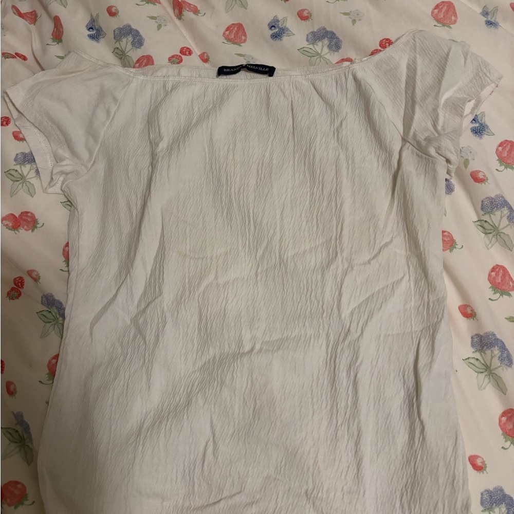 Brandy Melville off the shoulder top - Picture 2 of 4